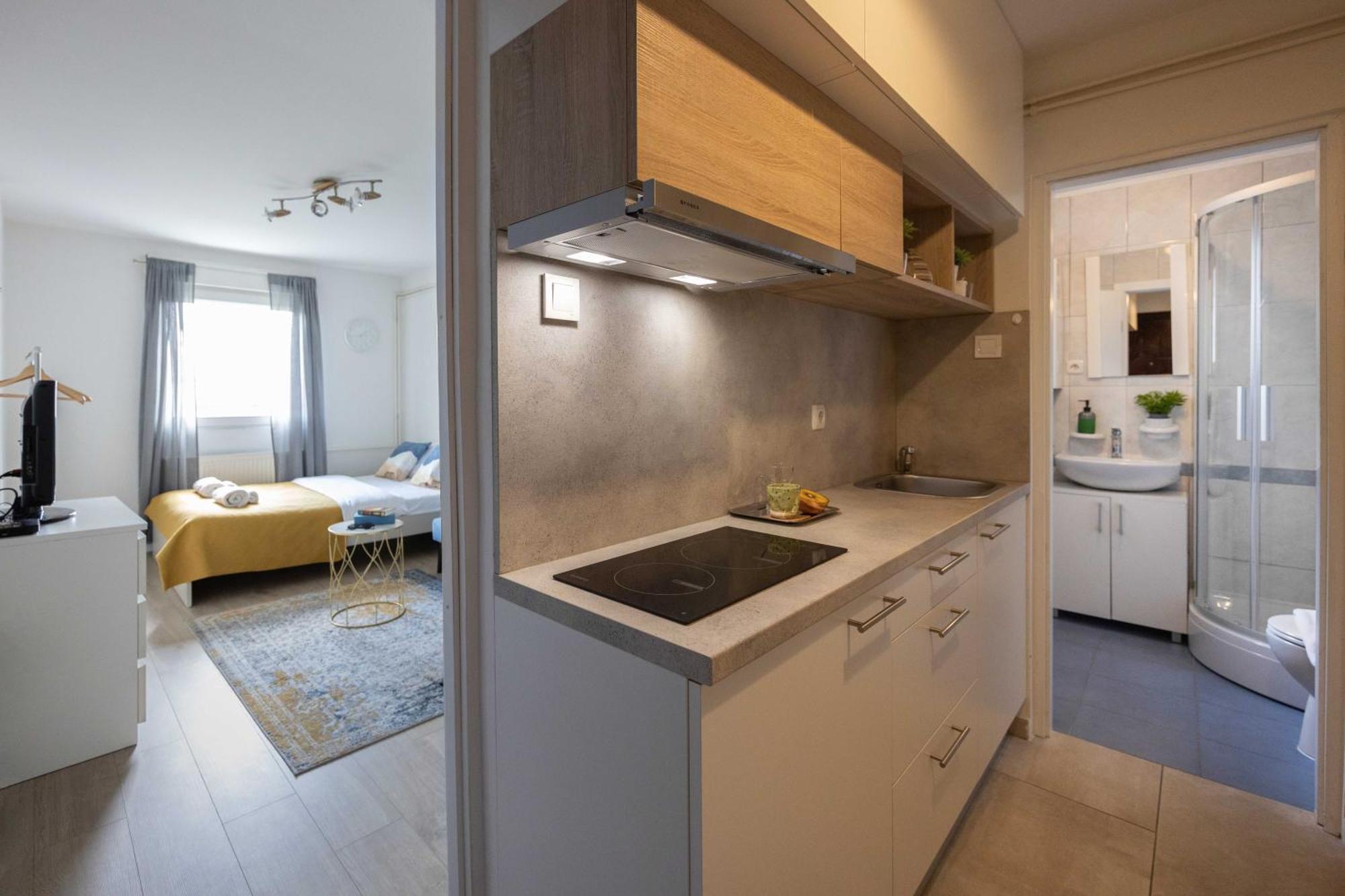 Modern Studio Near City Center Záhřeb Exteriér fotografie
